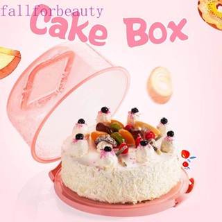 FALLFORBEAUTY กล่องเก็บของ ทรงกลม แบบพกพา สําหรับตู้เย็น งานแต่งงาน ขนมหวาน