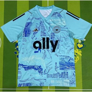 พร้อมส่ง เสื้อกีฬาแขนสั้น ลายทีมชาติฟุตบอล Charlotte away 2023-24