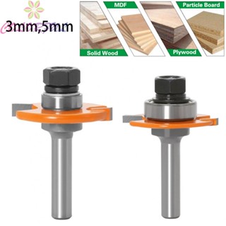 【COLORFUL】Router Bit 8X40X5mm Orange Silver 1Pc Milling Cutter For Grooving In Wood Work