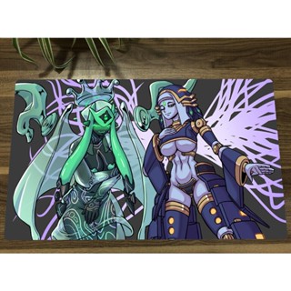 Yugioh Playmat El Shaddoll Construct TCG CCG แผ่นรองเมาส์ สําหรับเล่นเกม