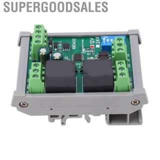 Supergoodsales 2 Channel Relay Board  Module TVS  Surge Protection Hardware Reset Function Compact Size Less Interference for DIY Electrical Equipments