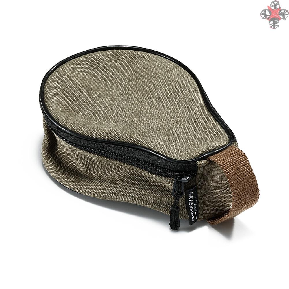 CTOY CAMPINGMOON Sierra Cup Bag กระเป๋าเก็บของแบบพกพาสําหรับ Sierra Cup Cotton Canvas Camping Bag