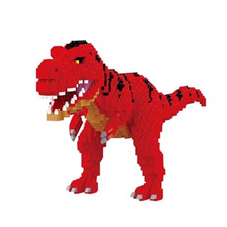 Blocks Dinosaur Building Bricks Micro Tyrannosaurus Auction Figures Kids Toy Boy New Year Gift