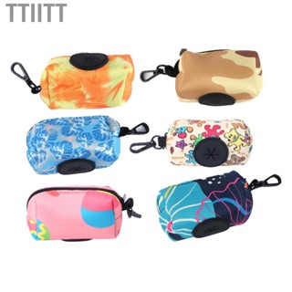 Ttiitt Dog Poop Bag Holder  Waste Dispenser Antiwear Durable for Outdoor