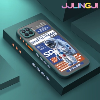 เคสโทรศัพท์มือถือ ซิลิโคนนิ่ม ใส บาง กันกระแทก ลายอวกาศ NASA แฟชั่น สําหรับ OPPO A93 2020 F17 Pro Reno 4F Reno 4 Lite