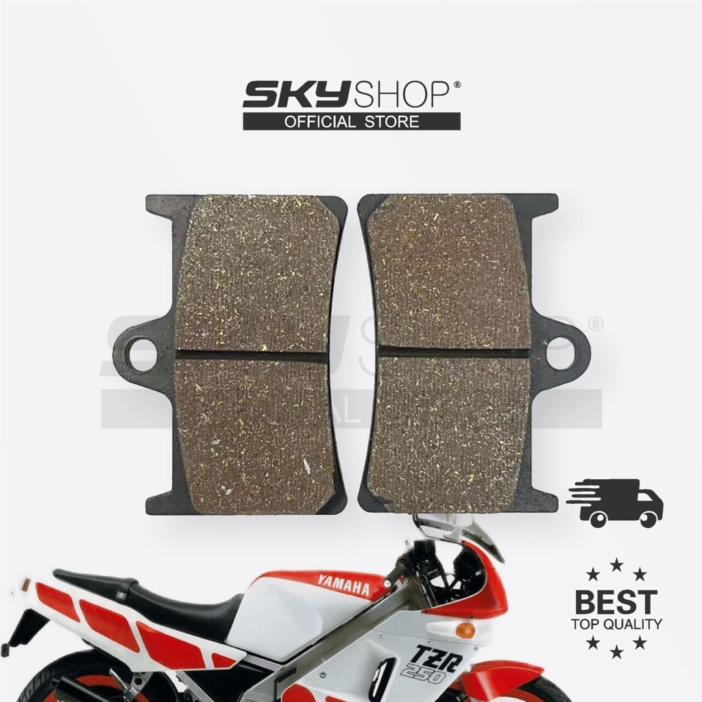 ผ้าเบรคดิสก์ YAMAHA TZR250 (หลัง) (SKYSHOP) ชุดผ้าเบรก BREAK DISC TZR 250