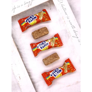 ตุ๊บตั๊บ ตุ๊บตั๊บโอวัลติน หอม มัน อร่อย ขนมตุ๊บตับมาเล NUTS CRISP TWIN-FISH ขนาด 300 กรัม