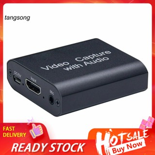 Tang_ การ์ดจับภาพวิดีโอเกม 1080P 30Hz HDMI พร้อมห่วง สําหรับบ้าน สํานักงาน