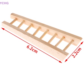 Ychg บันไดจิ๋ว DIY สําหรับตกแต่งบ้านตุ๊กตา 1 ชิ้น
 ใหม่