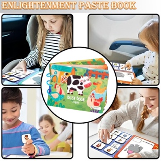 Educational Toys Montessori Sensory Busy Book For Toddlers Toys Preschool