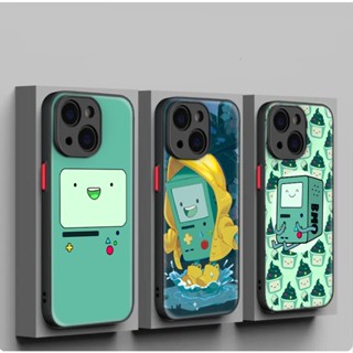 เคสโทรศัพท์มือถือแบบนิ่ม กันรอยเลนส์กล้อง ลายการ์ตูน adventure Time Y5 สําหรับ iPhone 12 13 Plus 14 Pro Max