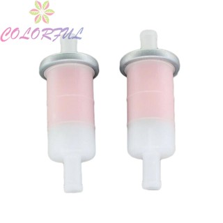 【COLORFUL】Fuel Filters 2pcs For Honda GL1200 Lawn Mower Accessories Replace Spare Parts