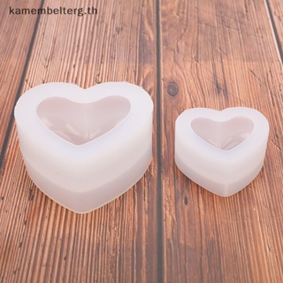 Kam แม่พิมพ์ซิลิโคน รูปหัวใจ 3D สําหรับทําขนมหวาน มูส เค้ก DIY TH