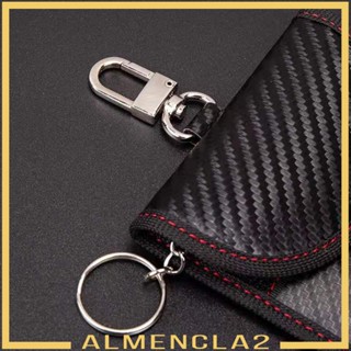 [Almencla2] กระเป๋าป้องกันสัญญาณ พร้อมช่องใส่การ์ด สําหรับกุญแจรถยนต์ บัตรเครดิต