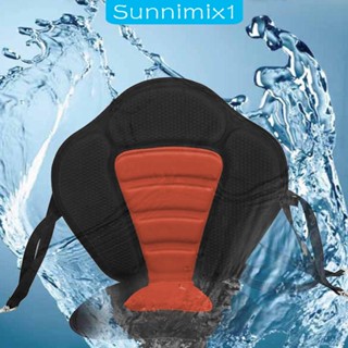 [Sunnimix1] เบาะรองนั่งเก้าอี้ พร้อมพนักพิงหลัง ถอดออกได้ สําหรับเรือคายัค ปิกนิก กลางแจ้ง