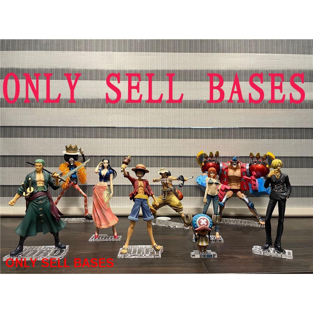 ฐานยับยั ้ งชั ่ งใจแพลตฟอร ์ มอะคริลิคสําหรับ POP Luffy nami zoro robin sanji brook chopper usopp franky