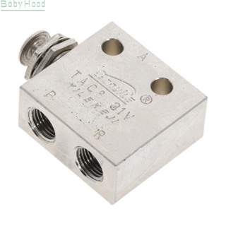 【Big Discounts】Air Mechanical Valve TAC2-31V 62 X 32 X 16mm Air Pneumatic Valve Manual Button#BBHOOD