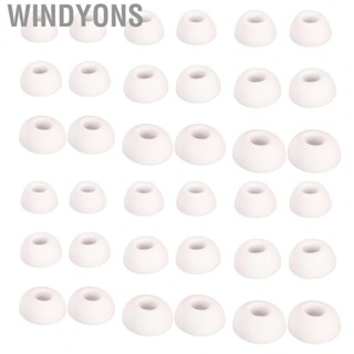 Windyons Memory Foam Ear Tips  Perfect Fit Ergonomic Replacement Safe Firmly Fixed Silicone for Earbuds