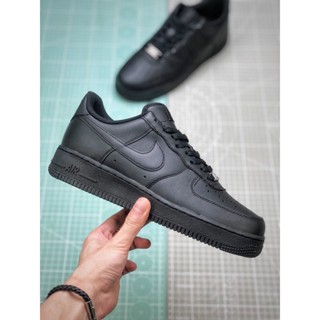 รองเท้ากีฬา รองเท้าวิ่งลําลอง Air Force 1 07 Low-Top สีดํา สไตล์คลาสสิก 315122-001 22-46 JXGL