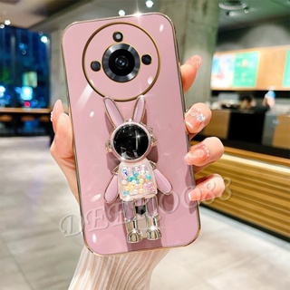 เคสโทรศัพท์มือถือ แบบนิ่ม ลายการ์ตูนหมี และกระต่ายน่ารัก สําหรับ Realme 11 10 Pro+ Pro 5G Coca-Cola Edition 9i C53 C55 NFC 4G Plus