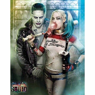 ภาพโปสเตอร์ ภาพยนต์ Joker Girl สไตล์โมเดิร์น สําหรับตกแต่งผนังบ้าน ห้องนั่งเล่น H12