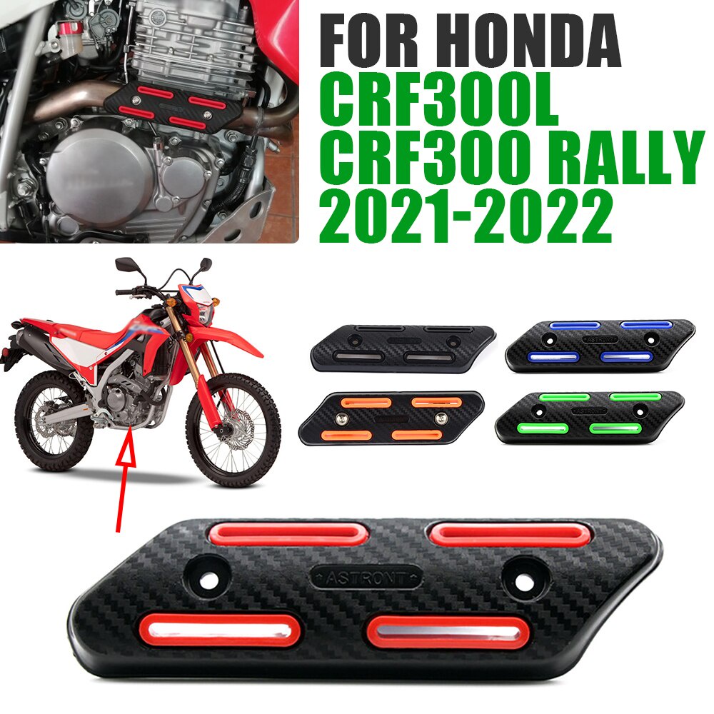 ฝาครอบท่อไอเสียรถจักรยานยนต์ สําหรับ Honda CRF300L CRF300 Rally CRF 300 L CRF 300L 2021 2022