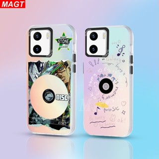 เคสโทรศัพท์มือถือ ลายแอนิเมชั่นเลเซอร์ รูปดาวห้าแฉก สําหรับ VIVO Y16 Y02 Y02T Y02S Y22S Y21 Y21S Y33T Y21A Y11 Y20 Y20S Y20i Y12S Y12A Y50 Y30 Y51 Y31 Y53S Y91C Y90 Y1S Y95 Y91 Y15S Y15A Y01 V25e S1 Pro