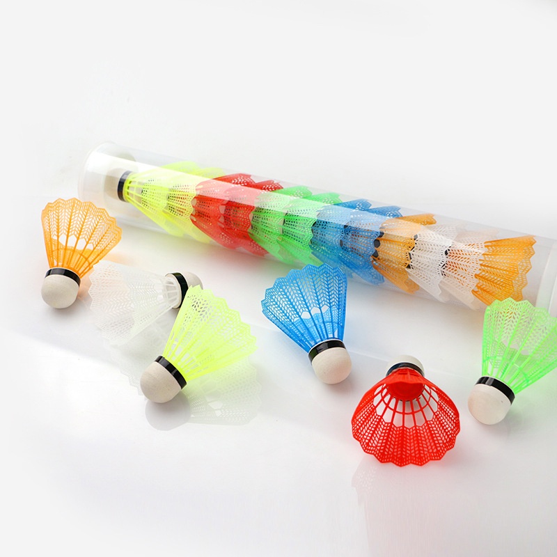 12 ชิ้น/เซ็ตที่มีสีสันลูกขนไก่แบดมินตันโฟมบอลกีฬาสันทนาการเกม ใช่ ราคา ถูกที่สุด ดีลบีเคเค แกลเลอรีภาพที่ 5