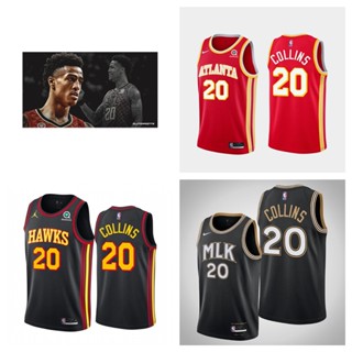 Atlanta Hawks #20 John Collins เสื้อสเวตเตอร์ของเสื้อบาสเก็ตบอล NBA Jersey