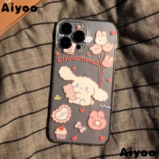 เคสโทรศัพท์มือถือแบบนิ่ม ใส ลายสุนัขชินนาม่อน สําหรับ Iphone xs 6promax Xr1412 1113 78p ALE2