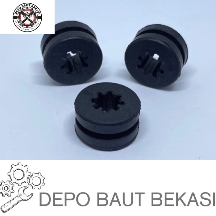 [10 ชิ้นแพคเกจ] ยางไฟหน้าสําหรับ PCX 150 160 Beat Vario 125 150