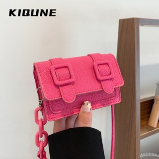 KIQUNE   กระเป๋าสะพาย ข้าง กระเป๋าผู้หญิงสะพายข้าง 2023 new  Trendy ทันสมัย สวยงาม Korean Style L91TGGR 37Z230910