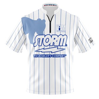 Storm DS เสื้อโปโล แขนสั้น พิมพ์ลายโบว์ลิ่ง 2096-ST 3D