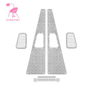 กระจังหน้าโลหะ กันลื่น TRX4 อุปกรณ์เสริม สําหรับอัพเกรดรถไต่หินบังคับ 1/10 Traxxas TRX-4 TRX4