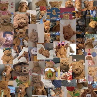 สติกเกอร์ ลายการ์ตูน Barcelona Bear JellyCat น่ารัก สําหรับตกแต่งกระเป๋าเดินทาง โทรศัพท์ แล็ปท็อป โน้ตบุ๊ก ของขวัญเด็ก 50 ชิ้น