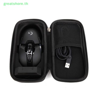 Greatshore กระเป๋าเคส EVA แบบแข็ง กันการสึกหรอ สําหรับเมาส์เกมมิ่งไร้สาย Logitech G Pro X Superlight G903 G502 G102 G304