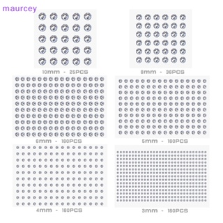 Maurcey สติกเกอร์คริสตัล พลอยเทียม มีกาวในตัว สําหรับติดตกแต่งร่างกาย แต่งหน้า งานฝีมือ TH