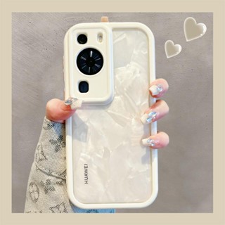 [พร้อมส่ง] เคสโทรศัพท์มือถือนิ่ม แบบใส กันกระแทก รอบเลนส์ เรียบง่าย สําหรับ Huawei p60pro Honor 90 p40 p50pro Honor 80 70 60 50 nova11 10 9 875