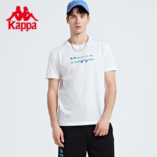 เสื้อยืดแขนสั้นลําลอง คอกลม พิมพ์ลาย Kappa Kappa แฟชั่นฤดูร้อน สําหรับผู้ชาย