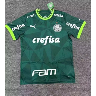 เสื้อกีฬาแขนสั้น ลายทีมชาติฟุตบอล Palmeiras 2324 คุณภาพสูง