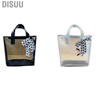 Disuu Tote Shoulder Bag Large  Fashionable Mesh Style Lightweight Portable Women