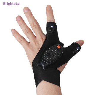 Brightstar ถุงมือไฟฉาย แบบชาร์จไฟได้ พร้อมถุงมือตกปลา LED ใหม่