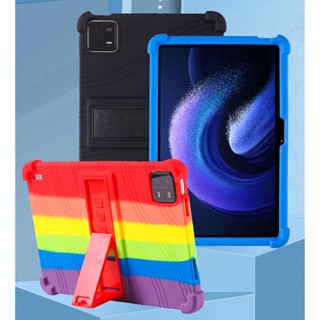 เคสซิลิโคนนิ่ม พร้อมขาตั้ง สําหรับ Xiaomi Pad 6 Pro 2023 11 นิ้ว Xiaomi Pad 6 mipad6