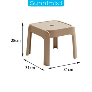 [Sunnimix1] เก้าอี้สตูล กันลื่น ทนทาน สําหรับห้องน้ํา ห้องนั่งเล่น ห้องอาบน้ําเด็ก ผู้ใหญ่