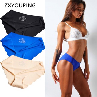 Zxyouping กางเกงชั้นใน แบบนิ่ม ไร้รอยต่อ เซ็กซี่ ใส่สบาย พลัสไซซ์ สําหรับผู้หญิง P-3G 1 5 ชิ้น