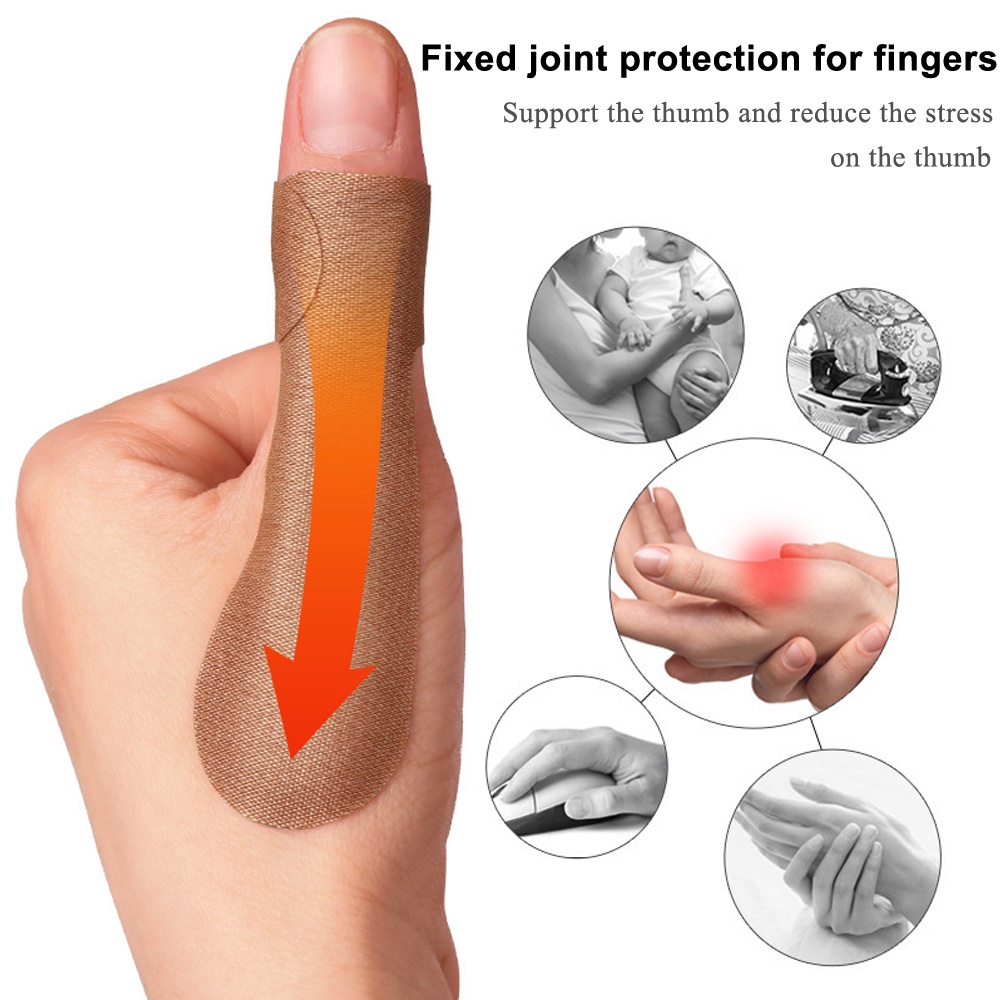 แผ่นพลาสเตอร์บรรเทาอาการปวดนิ้วหัวแม่มือ บรรเทาอาการปวดข้ออักเสบ