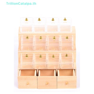 Trillioncatalpa ตู้โชว์ลูกอม ผัก 1:12 สําหรับตกแต่งบ้านตุ๊กตา 1 ชุด