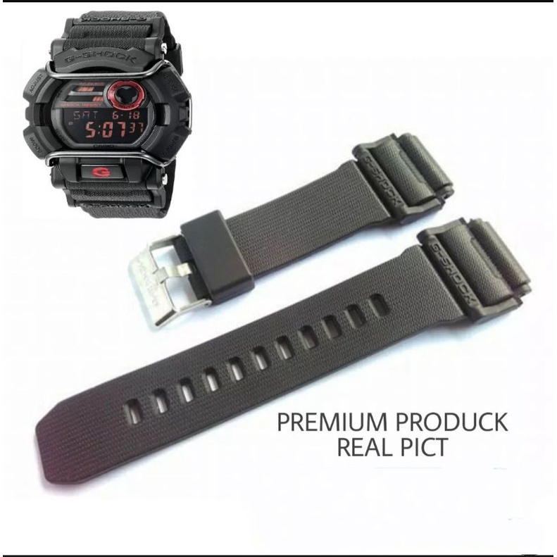 สายนาฬิกา CASIO G-SHOCK GD-400 GD400 gd400 GD 400 วัสดุยืดหยุ่น