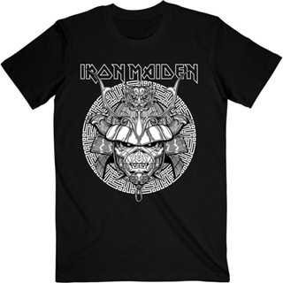 ขายดี เสื้อยืด พิมพ์ลายกราฟฟิค Iron Maiden Senjutsu Samurai คุณภาพสูง 521072