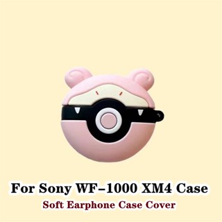 【คุณภาพสูง】เคสหูฟัง แบบนิ่ม ลายการ์ตูนอนิเมะ สําหรับ Sony WF-1000 XM4 WF-1000 XM4